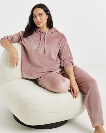 Figleaves Velour Hooded Lounge Set