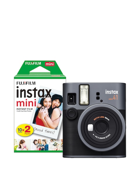 Fujifilm Instax Mini 41 Instant Camera - Camera + 20 Shot Pack