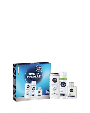 Nivea Men Sensitive Skincare Time To Prepare Giftset