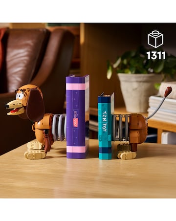 LEGO Disney and Pixar Toy Story Slinky Dog Bookends 43301