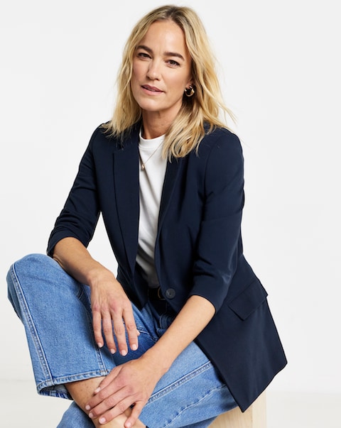 New In - Tailored Single Breasted Blazer