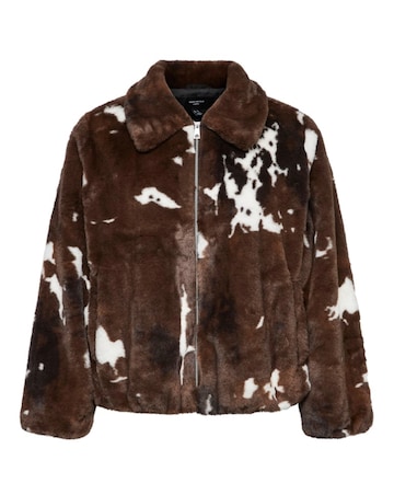 Vero Moda Cow Print Short Jacket