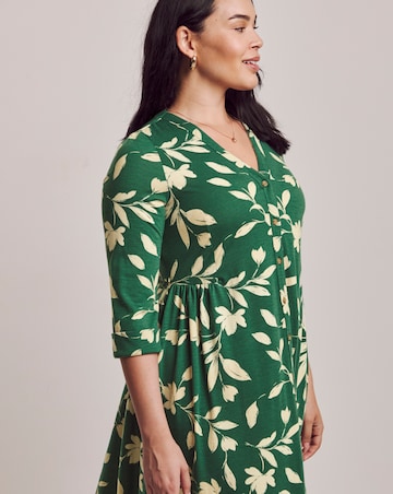 Julipa Petite Printed Jersey Shift Dress