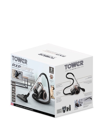 Tower RXP10PET 1.5L Cylinder Vacuum
