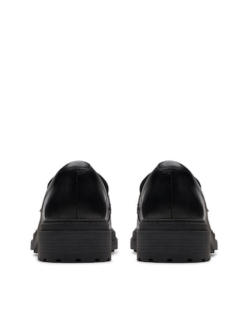 Clarks Orinoco3 Edge Chunky Leather Penny Loafers - Wide Fit (E)