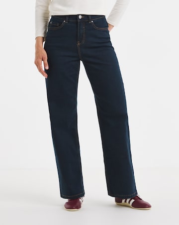 24/7 Indigo Wide Leg Jeans