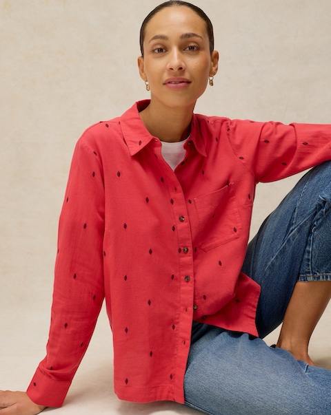 White Stuff Libby Organic Cotton Shirt