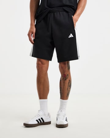 adidas 3 Stripes Fleece Shorts 9 inch