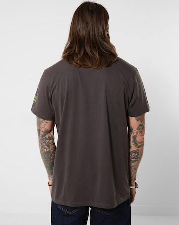 Joe Browns Hot Sounds Guitar T-Shirt - Charcoal