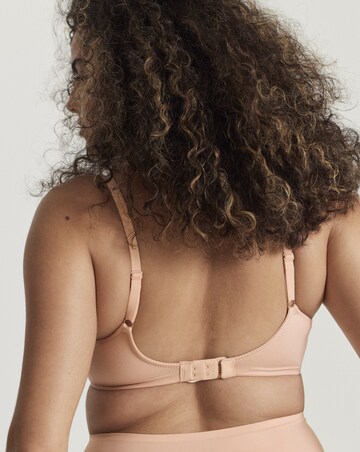 Figleaves Smoothing Sweetheart Full Cup Underwired T-Shirt Bra B-H - Latte