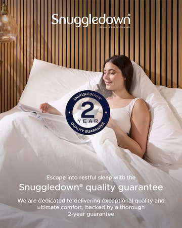 Snuggledown Hotel Luxurious Side Sleeper Pillow 2 Pack