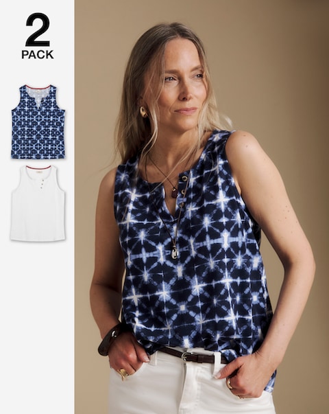 Julipa 2 Pack Cotton Vests