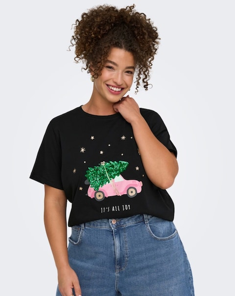 New In - ONLY Xmas Jersey T-shirt