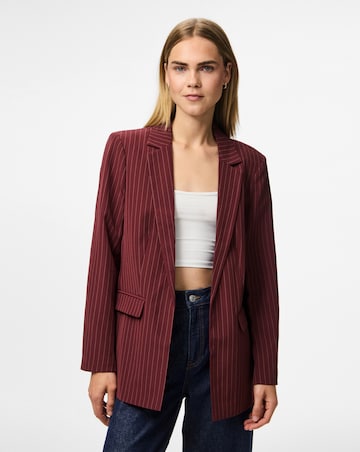 Pieces Bozzy Loose Striped Blazer