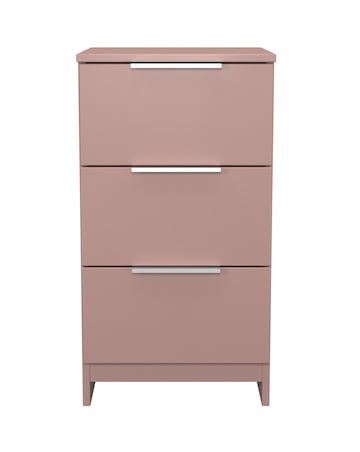 Humber Ready Assembled 3 Drawer Bedside - Kids
