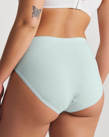 Sloggi (3 Pack) Tai Hi Leg Knickers Mint Multi