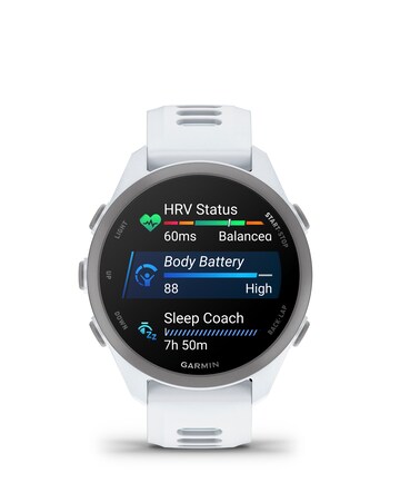 Garmin Forerunner 170 Music Smart Watch - Whitestone/Cloud Blue