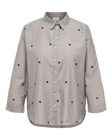 ONLY EMBROIDERED HEART SHIRT