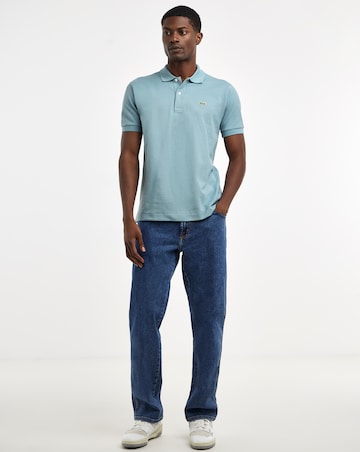 Lacoste Classic Short Sleeve Pique Polo - Blue