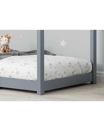 Birlea Kids House Bed- Grey