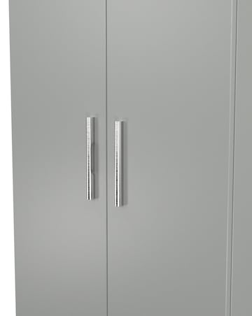 Eider Ready Assembled 2 Door Midi Wardrobe - Kids