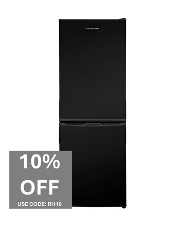 Russell Hobbs RH145FF501E1B 50cm Fridge Freezer Black - 144cm Height