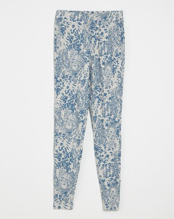 Value Cuffed Animal Print Legging Pyjama Set