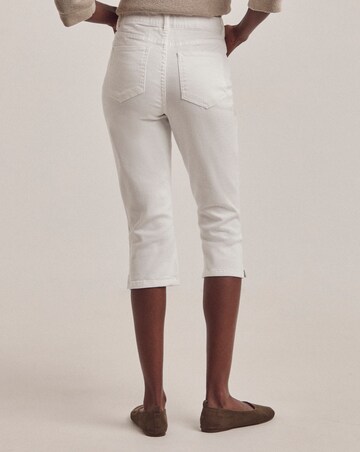 Anthology White Capri Jeans