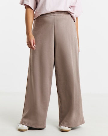 PUMA Essentials Cat Comfort Wide Leg Pants Full Length