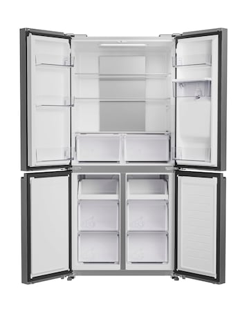 Hoover H FRIDGE 700 MAXI HHCR3818EWPL Total No Frost Fridge Freezer Inox Install