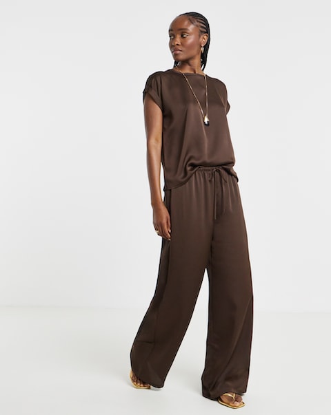 Vila Ellette Wide String Trouser
