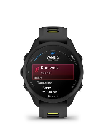 Garmin Forerunner 170 Music Smart Watch - Black/Amp Yellow