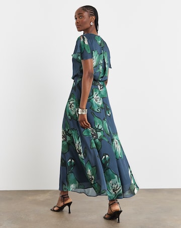 Joanna Hope Split Sleeve Maxi Dress