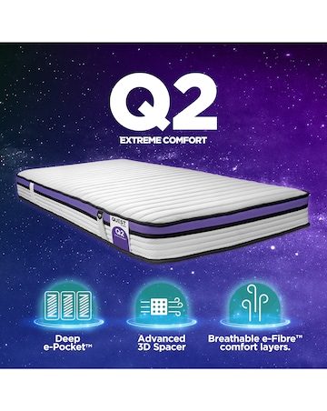 Jay-Be Quest Q3 Hybrid Pocket Sprung Responsibly Made Kids Mattress - Single
