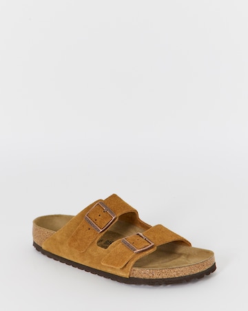 Birkenstock Classic Suede Arizona Sandals - Mink