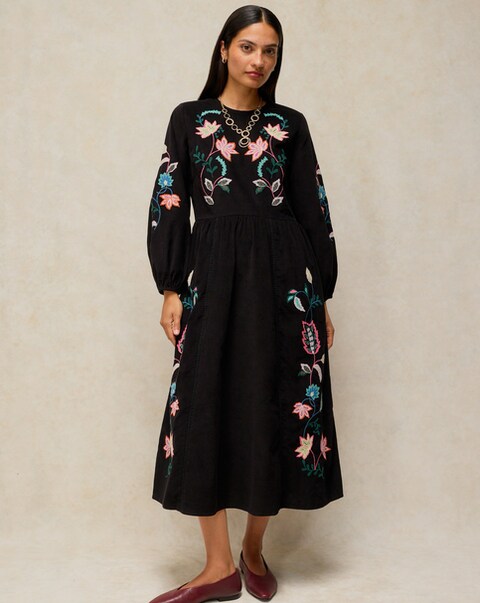 New In - White Stuff Emb Cord Dress