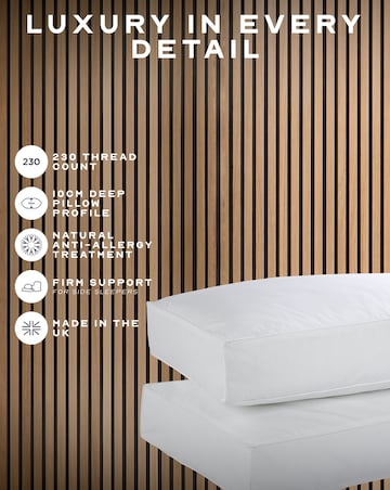 Snuggledown Hotel Side Sleeper Anti Allergy Pillow