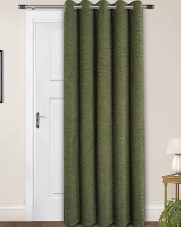 Sundour Langley Thermal Eyelet Door Curtain