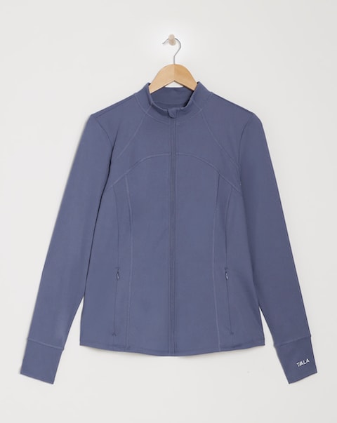 TALA SkinLuxe Zip Through Running Top