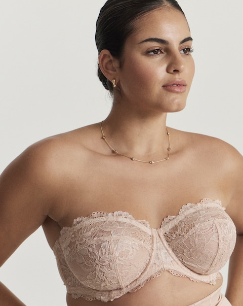 Pretty Secrets New Ella Multiway Wired Bra (B-G) Blush