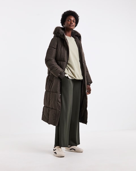 New In - Longline Padded Coat