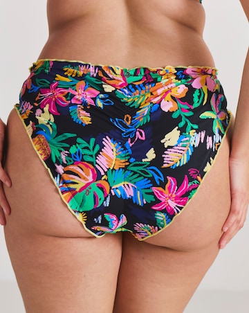 Fruit Print Edge Detail Bikini Brief