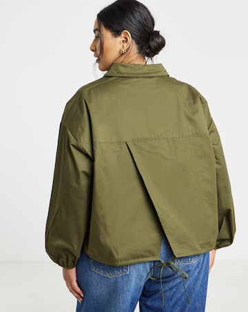 Simply Be Gathered Hem Tie Back Shirt