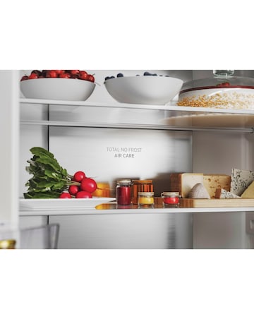 Hoover H FRIDGE 700 MAXI HHCR3818EWPL Total No Frost Fridge Freezer Inox Install