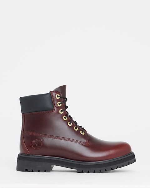 Timberland 6 Inch Stacked Waterproof Boot - Burgundy