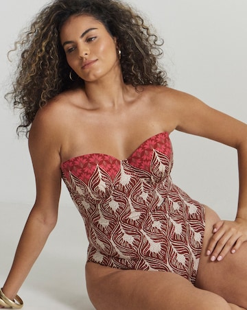 Underwired Bandeau Swimsuit