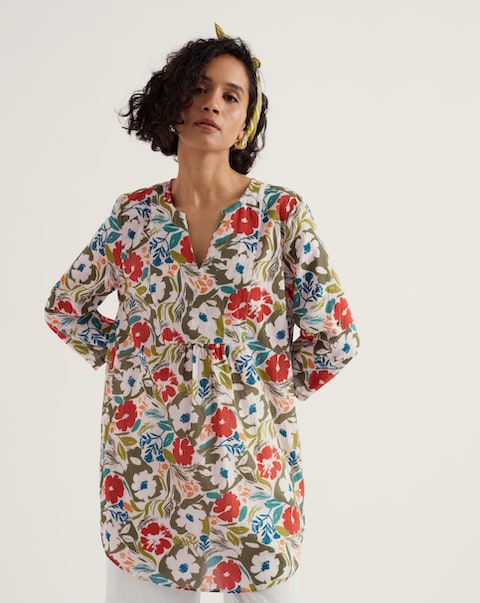 Seasalt Cornwall Op Art Tunic