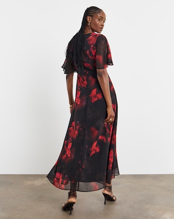 Joanna Hope Crinkle Column Dress