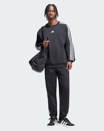 adidas 3 Stripes Cuffed Fleece Pants
