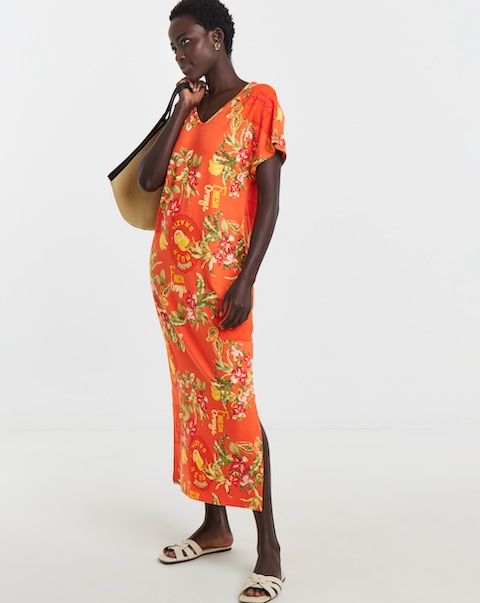 Jersey Midi T-Shirt Dress